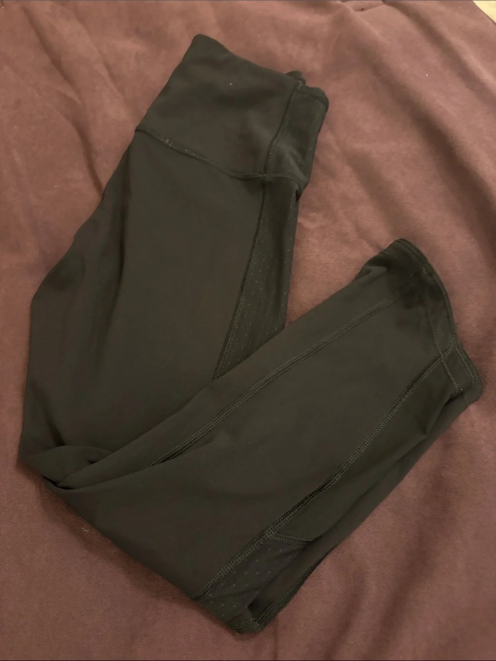 Lululemon mesh panel leggings